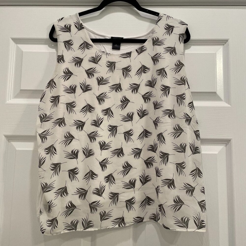 Women's Ann Taylor Factory Sleeveless Blouse XL
